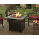 Endless Summer The Burlington, LP Gas Outdoor Fire Pit with Printed Resin Mantel - GAD15285SP