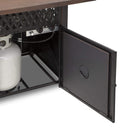 Endless Summer The Donovan, Dual Heat LP Gas Outdoor Fire Pit/Patio Heater with Wood Look Resin Mantel - GAD19102ES
