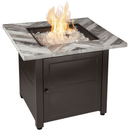 Endless Summer The Duval, LP Gas Outdoor Fire Pit with Printed Resin Mantel - GAD15287SP