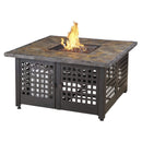Endless Summer The Elizabeth, LP Gas Outdoor Fire Pit with 42-in Slate Tile Mantel - GAD15286G