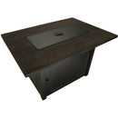 Endless Summer The Marc, 40 x 28 Rectangular Gas Outdoor Fire Pit - GAD17107ES
