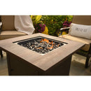 Endless Summer The Spencer, 30" LP Gas Outdoor Fire Pit with Printed Resin Mantel - GAD15297ES