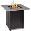 Endless Summer The Wakefield, LP Gas Outdoor Fire Pit with Concrete Resin Mantel - GAD15410M