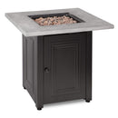 Endless Summer The Wakefield, LP Gas Outdoor Fire Pit with Concrete Resin Mantel - GAD15410M