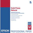 Epson Cold Press Natural Textured Paper 17x22” (25)