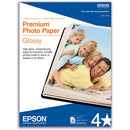 Epson Premium Photo Paper Glossy 5x7” (20)