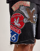 EPTM Americana Denim Shorts
