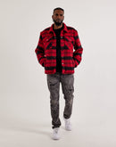 EPTM Plaid Button-Up Jacket
