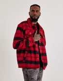 EPTM Plaid Button-Up Jacket