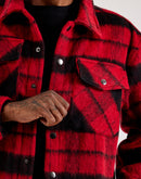 EPTM Plaid Button-Up Jacket