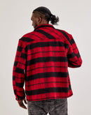EPTM Plaid Button-Up Jacket