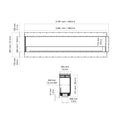 EcoSmart Fire - Flex 104LC Left Corner Fireplace Insert