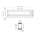 EcoSmart Fire - Flex 104PN Peninsula Fireplace Insert