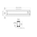 EcoSmart Fire - Flex 122PN Peninsula Fireplace Insert
