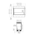 EcoSmart Fire - Flex 32LC Left Corner Fireplace Insert