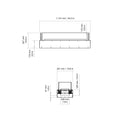 EcoSmart Fire - Flex 42BN Bench Fireplace Insert