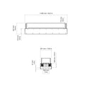 EcoSmart Fire - Flex 50BN Bench Fireplace Insert