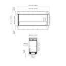 EcoSmart Fire - Flex 50LC Left Corner Fireplace Insert