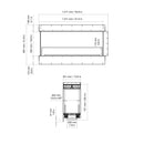 EcoSmart Fire - Flex 50PN Peninsula Fireplace Insert