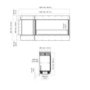 EcoSmart Fire - Flex 60RC.BX Right Corner Fireplace Insert