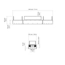 EcoSmart Fire - Flex 68BN Bench Fireplace Insert