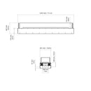 EcoSmart Fire - Flex 68BN Bench Fireplace Insert