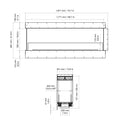 EcoSmart Fire - Flex 68PN Peninsula Fireplace Insert