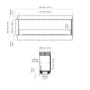 EcoSmart Fire - Flex 68RC Right Corner Fireplace Insert