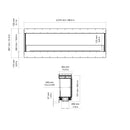 EcoSmart Fire - Flex 86BY Bay Fireplace Insert