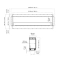 EcoSmart Fire - Flex 86SS Single Sided Fireplace Insert