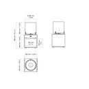 EcoSmart Fire - Pop 3L Designer Fireplace ESF.D.POP.3.L