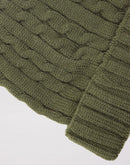 Kim And Bae Cable Cuff Beanie