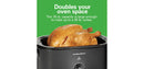 20Qt Electric Roaster Oven - Black