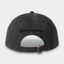 Champion Adult Pigment-Washed Twill Baseball Hat - Black