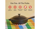 10.5" Ceramic Nonstick Always Pan 2.0 - Char