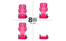 Connect3 R 2-in-1 High-Back Booster - Pink Cotton Candy