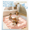 5-in-1 Plush Baby Play Gym - Pink