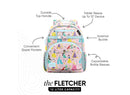 Kids' 12L Backpack - Princess Rainbow