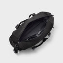 Faux Neoprene Weekender Bag - Black
