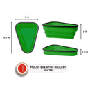 Pizza Pack Silicone Storage Container - Green
