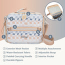 Insulated Kids Lunch Bag - Checker Gradient