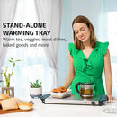 Electric Warming Tray - Silver