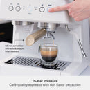 Thyme & Table Barista Grade Espresso Machine - Sand White