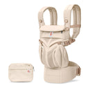 Omni Classic All Carry Positions Breathable Standard Baby Carrier for Newborn to Toddler - Natural Beige
