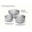 6-Piece Mixing Bowl Set - Gray