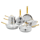12-Piece Stainless Steel Cookware Set