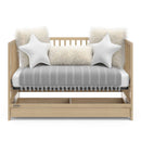 Teddi 5-in-1 Convertible Crib with Drawer - Driftwood