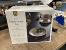 12pc Aralia Organic Coupe Dinnerware Set Beige - Threshold™