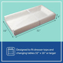 Soybean Comfort 3-Sided Contoured Diaper Changing Pad