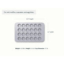 24-Cup Mini Muffin Pan - Cream